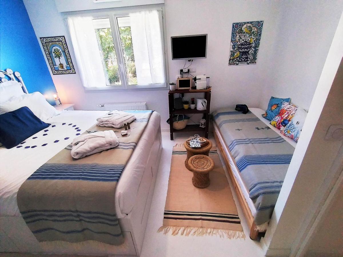 Dream Of Mediterranean House, Jacuzzi, Bbq, Delices Ensoleilles Sartrouville Bagian luar foto