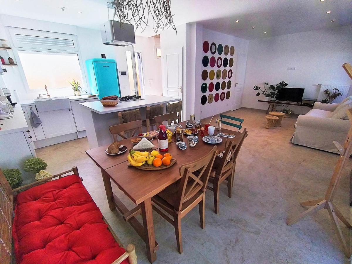 Dream Of Mediterranean House, Jacuzzi, Bbq, Delices Ensoleilles Sartrouville Bagian luar foto